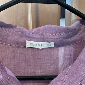Eileen Fisher Purple Blouse